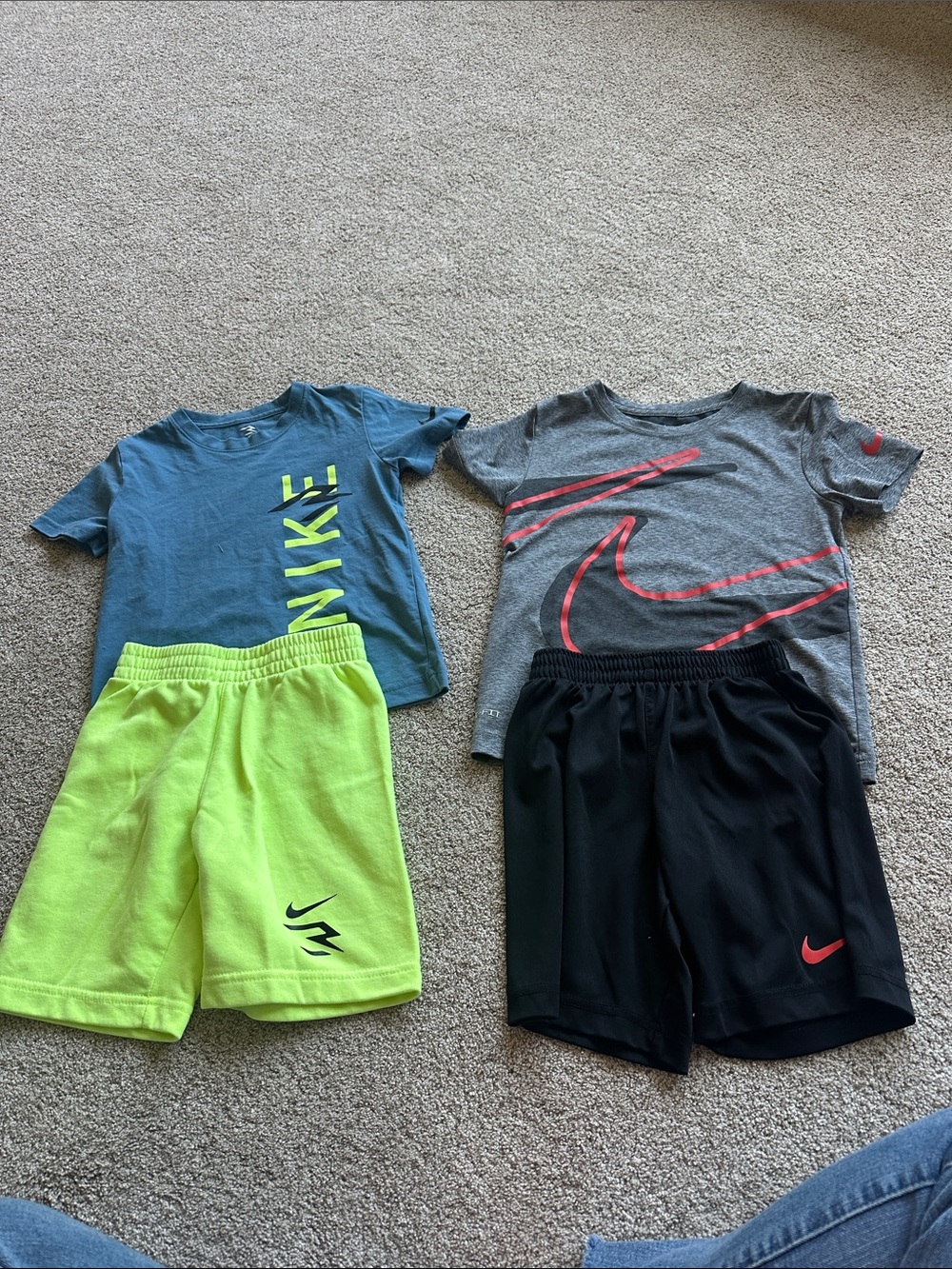 Nike Boys' Short Sleeve Tshirt & Shorts huge bundle size 6 - Picture 9 of 11
